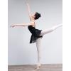 imageDaydance 34 Sleeve Black Leotards for Women Skirted Ballet Dress Adult Dance AttireCamisole Dress