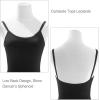 imageDaydance 34 Sleeve Black Leotards for Women Skirted Ballet Dress Adult Dance AttireCamisole Dress