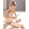 imageDaydance Ballet Pointe Shoes Girls Women Ribbon Ballerina Shoes with Toe PadsRed