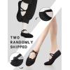 imageDaydance Ballet Slippers Soft Split Sole Dance Shoes Toddler Kids Boys Girls AdultBlack