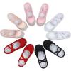 imageDaydance Ballet Slippers Soft Split Sole Dance Shoes Toddler Kids Boys Girls AdultLight Pink