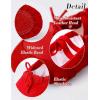 imageDaydance Ballet Slippers Soft Split Sole Dance Shoes Toddler Kids Boys Girls AdultRed