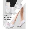 imageDaydance Ballet Slippers Soft Split Sole Dance Shoes Toddler Kids Boys Girls AdultWhite