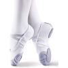 imageDaydance Ballet Slippers Soft Split Sole Dance Shoes Toddler Kids Boys Girls AdultWhite