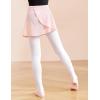 imageDaydance Black Girls Women Ballet Wrap Skirts Sheer Chiffon Dance Over Scarf for LeotardsBallet Pinkhigh Quality