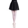 imageDaydance Black Girls Women Ballet Wrap Skirts Sheer Chiffon Dance Over Scarf for LeotardsBlack