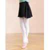 imageDaydance Black Girls Women Ballet Wrap Skirts Sheer Chiffon Dance Over Scarf for LeotardsBlackhigh Quality