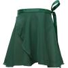 imageDaydance Black Girls Women Ballet Wrap Skirts Sheer Chiffon Dance Over Scarf for LeotardsDark Green
