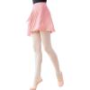 imageDaydance Black Girls Women Ballet Wrap Skirts Sheer Chiffon Dance Over Scarf for LeotardsFlesh Pink
