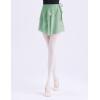 imageDaydance Black Girls Women Ballet Wrap Skirts Sheer Chiffon Dance Over Scarf for LeotardsGreen 3