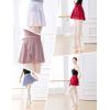 imageDaydance Black Girls Women Ballet Wrap Skirts Sheer Chiffon Dance Over Scarf for LeotardsGreen 3