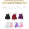imageDaydance Black Girls Women Ballet Wrap Skirts Sheer Chiffon Dance Over Scarf for LeotardsLight Brown