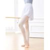 imageDaydance Black Girls Women Ballet Wrap Skirts Sheer Chiffon Dance Over Scarf for LeotardsWhite