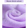 imageDaydance Girls Dance Crop Tops Ballet Wrap Shrug Sweater Long SleeveLavenderfleeced