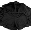 imageDaydance Girls Dance Skirt Latin Ballroom Samba Tango Practice Dress with Boy ShortsBlack