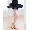 imageDaydance Girls Dance Skirt Latin Ballroom Samba Tango Practice Dress with Boy ShortsBlackblue