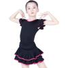 imageDaydance Girls Dance Skirt Latin Ballroom Samba Tango Practice Dress with Boy ShortsBlackfusia