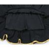 imageDaydance Girls Dance Skirt Latin Ballroom Samba Tango Practice Dress with Boy ShortsBlackgold