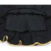 imageDaydance Girls Dance Skirt Latin Ballroom Samba Tango Practice Dress with Boy ShortsBlackgold