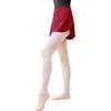 imageDaydance Girls Women Pull On Ballet Skirt Elastic Mini Skirt for DancingBurgundy