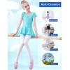 imageDaydance Girls Womens Footless Tights for Dance Balle GymnasicsNudenude