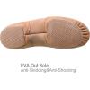 imageDaydance Jazz Shoes Leather Slip On for Girls Boys Women Men