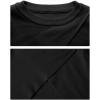 imageDaydance Kids Girls Ballet Shrug Knit Pullover Dance Sweater with Thumb HolesBlack