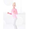 imageDaydance Kids Girls Ballet Shrug Knit Pullover Dance Sweater with Thumb HolesPink