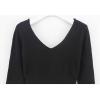 imageDaydance Kids Girls Ballet Sweater Cardigan High Waist Ballet Warm Up for Leotards DressBlackpullover