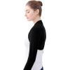 imageDaydance Modal Cotton Teens Women Bolero Shrug for Dance Leotards DressBlack