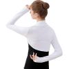 imageDaydance Modal Cotton Teens Women Bolero Shrug for Dance Leotards DressWhite