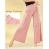 imageDaydance Modal Teen Girls Women Palazzo Pants for Dance Wide Leg Loungewear for Ballet Work Out YogaPink