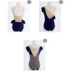 imageDaydance Tan Leotard Kids Seamless Camisole Dance Leotards for Ballet Gymnastics with Adjustable StrapsTan