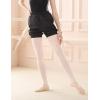 imageDaydance Teen Girls Petite Women Ripstop Dance PantsShorts for Ballet Work OutBlack