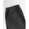 imageDaydance Teen Girls Women Ballet Ripstop Pants Lightweight Intensity Nylon Perspiration Trousers for DanceBlack
