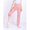 imageDaydance Teen Girls Women Ballet Ripstop Pants Lightweight Intensity Nylon Perspiration Trousers for DancePink