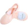 imageDaydance Teens Women Elastic Canvas Ballet Shoes Soft Split Sole Dance Slippers for Gymnastics YogaBallet Pink