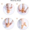imageDaydance Teens Women Elastic Canvas Ballet Shoes Soft Split Sole Dance Slippers for Gymnastics YogaBallet Pink