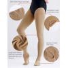 imageDaydance Toddler Girls Women Soft Ballet Convertible Tights for Dance Gymnastics Under Dress 60D 215 Years Women SizeTanupgrade