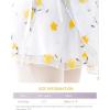 imageDaydance White Ballet Wrap Skirts for Women Lyrical Embroider Dance Skirts 2 LayersYellow