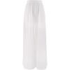 imageDaydance Women Palazzo Pants Loose 2 Layers Side Slit Loungewear for Dance Ballet YogaWhite2 Layers