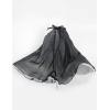 imageDaydance Womens Ballet Skirts Long Sheer Dance Skirts Black with Tie WaistBlackwhite58cm