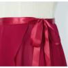 imageDaydance Womens Ballet Skirts Long Sheer Dance Skirts Black with Tie WaistBurgundy82cm