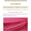 imageDaydance Womens Ballet Skirts Long Sheer Dance Skirts Black with Tie WaistBurgundy82cm