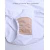 imageDaydance Womens Dance Leotards Camisole Cotton Ballet BodysuitWhiteinserted Mesh