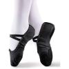 imageDaydance Ballet Slippers Soft Split Sole Dance Shoes Toddler Kids Boys Girls AdultBlack