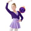 Purple-fleeced