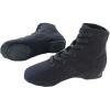 imageDaydance Lace Up Jazz Boots Ankle Length Dance Shoes for Kids Girl Boy Women AdultBlack