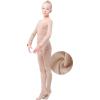 imageDaydance Nude Kids Girls Base Layers Set Tan Active Undergarments for Dance Ballet Gymnastics Performance in WinterNudefleece Lined