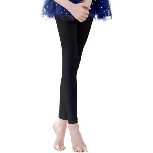 imageDaydance Girls Womens Footless Tights for Dance Balle GymnasicsBlack